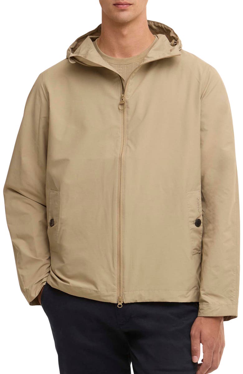 Barbour Modern Rokig Water Repellent Jacket, Main, color, Washed Stone