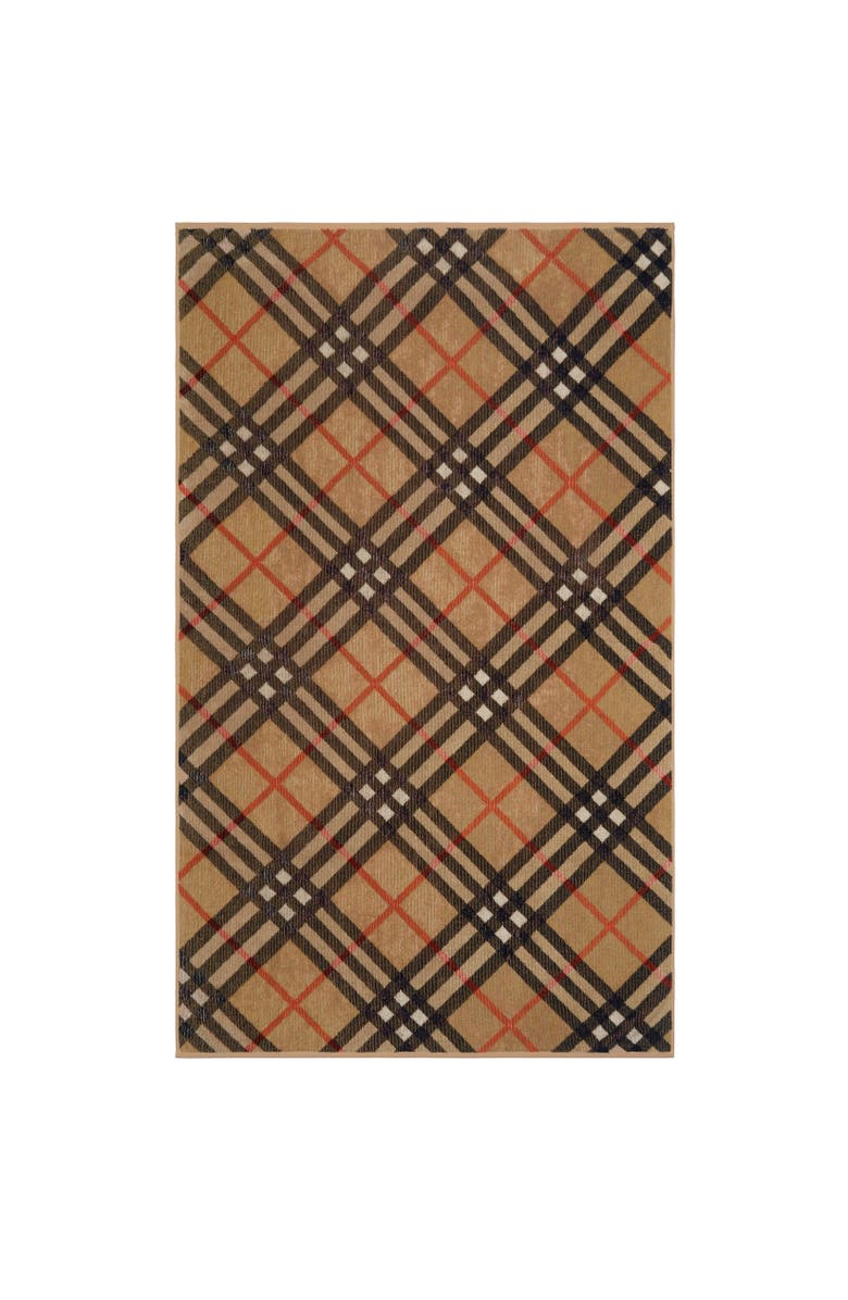 Burberry Check Cotton Towel, Alternate, color, 