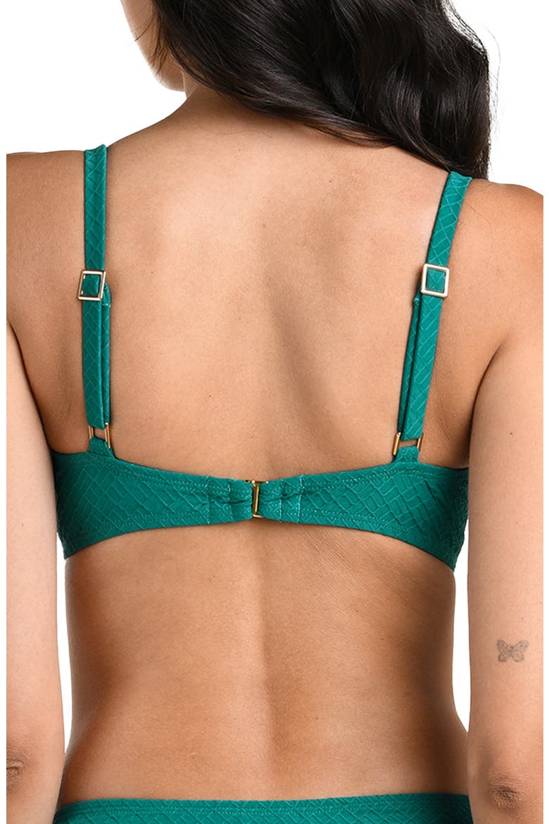 Textured Tides Underwire Bikini Top, Alternate, color, JUNGLE