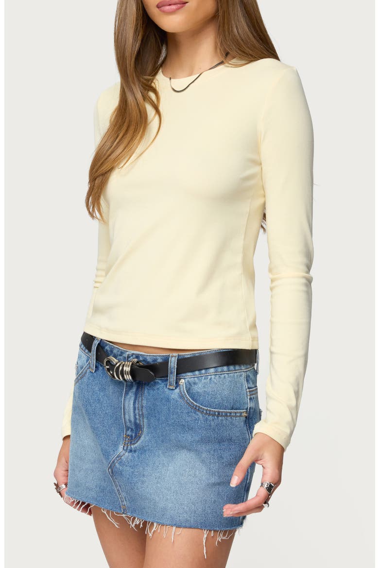 Kiyan Long Sleeve T-Shirt, Alternate, color, YELLOW