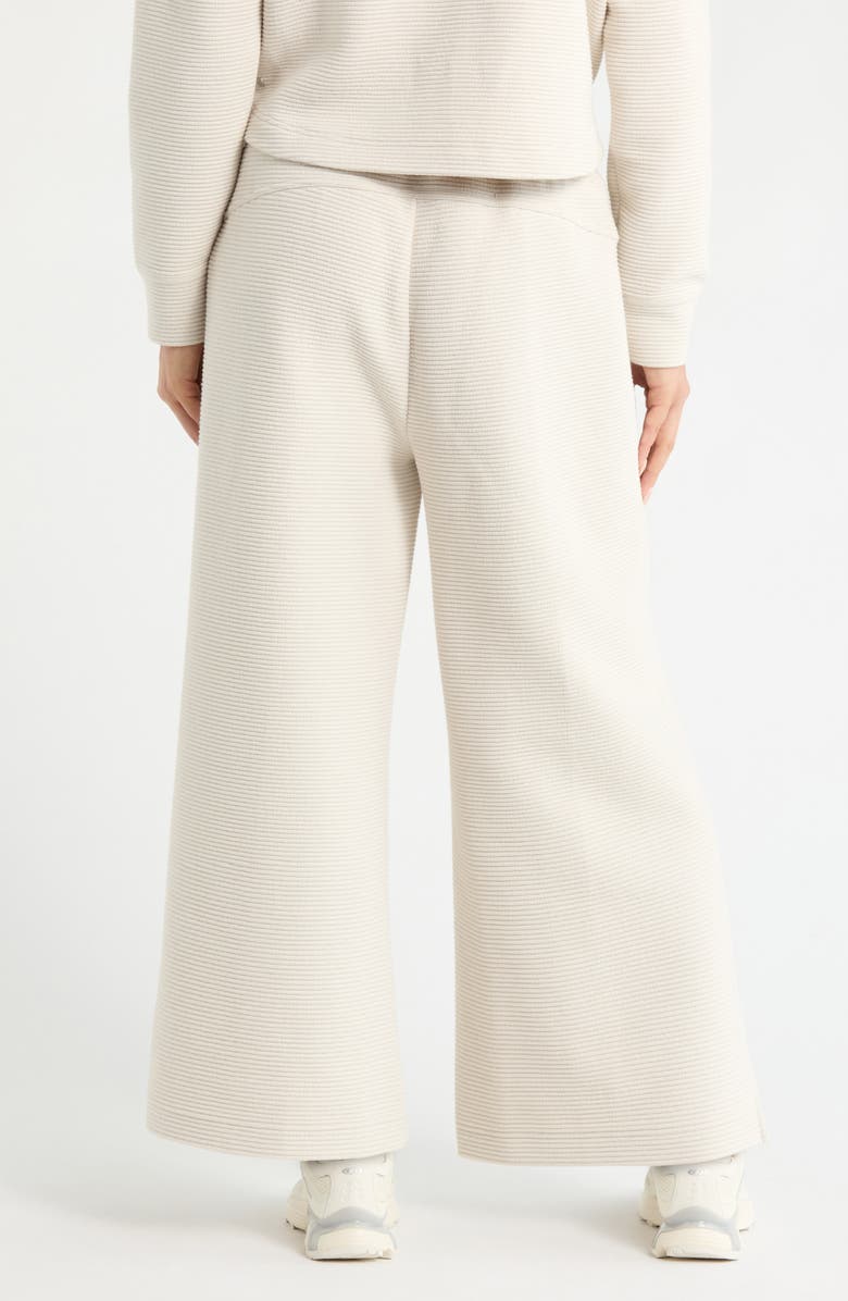 Zella Ottoman Wide Leg Drawstring Pants, Alternate, color, Grey Moonbeam