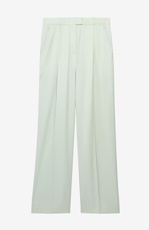 Another Tomorrow Relaxed Wide Leg Pant In Julep