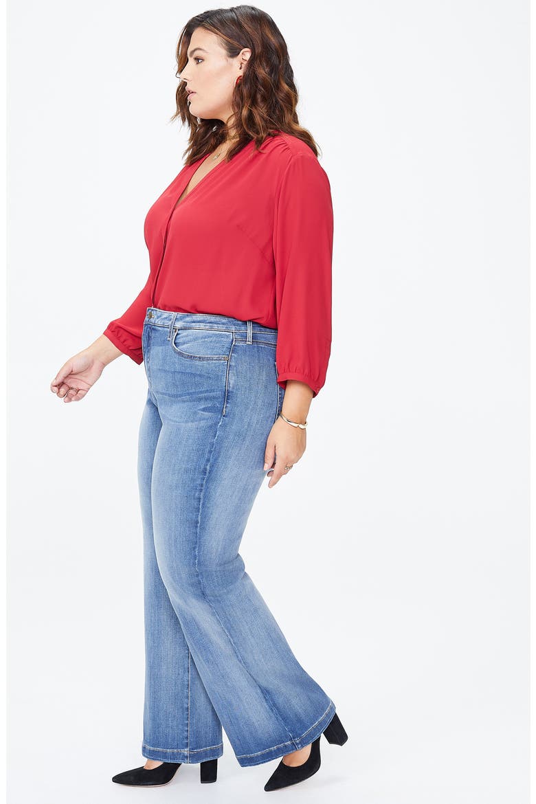 Wide Leg Jeans, Alternate, color, CLEAN CABRILLO