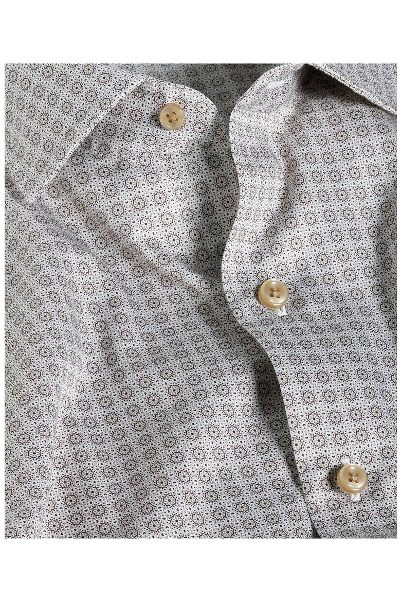 Geometric Sport Shirt, Alternate, color, OLIVE/ MULTI