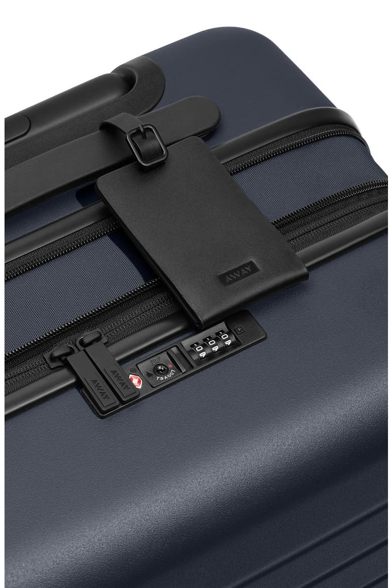 The Bigger Carry-On Flex Suitcase, Alternate, color, NAVY BLUE