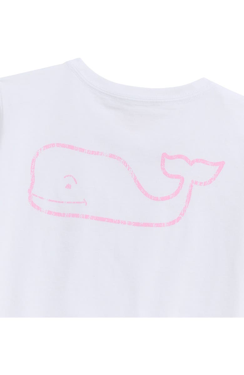 vineyard vines Kids' Vintage Whale Cotton Graphic T-Shirt, Alternate, color, D946 White