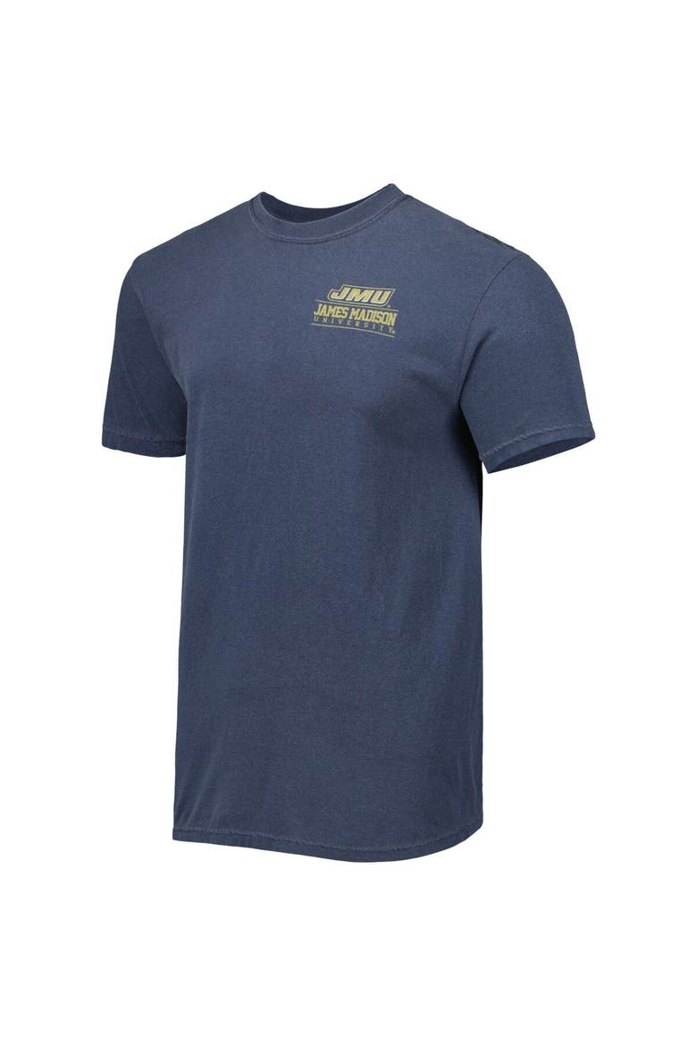 IMAGE ONE Men's Steel James Madison Dukes Logo Campus Icon T-Shirt (Men ...