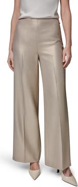 Donna Karan New York Wide Leg High Waist Pants