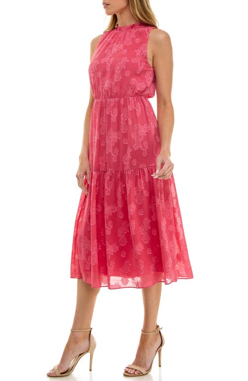 Socialite Embroidered Midi Dress