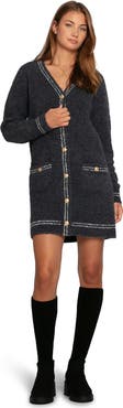 Belle & Bloom Cute In This Mini Cardigan Dress