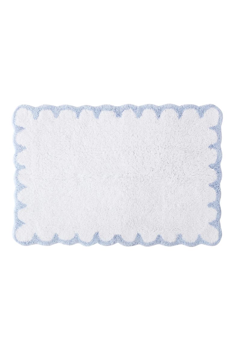 Scallop Detail Cotton Bath Mat video
