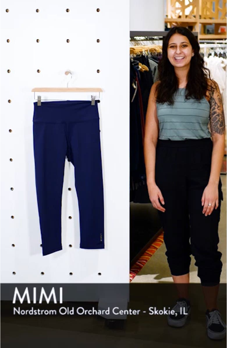 The Active High Waist Crop Leggings, sales video thumbnail