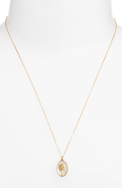 Set & Stones Katrina Birth Flower Pendant Necklace
