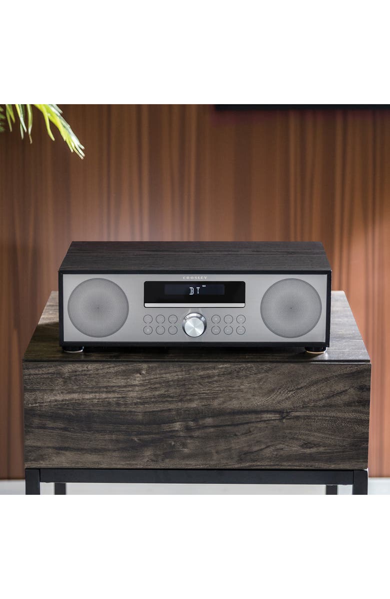 Crosley Radio Fleetwood CD Player, Alternate, color, Black