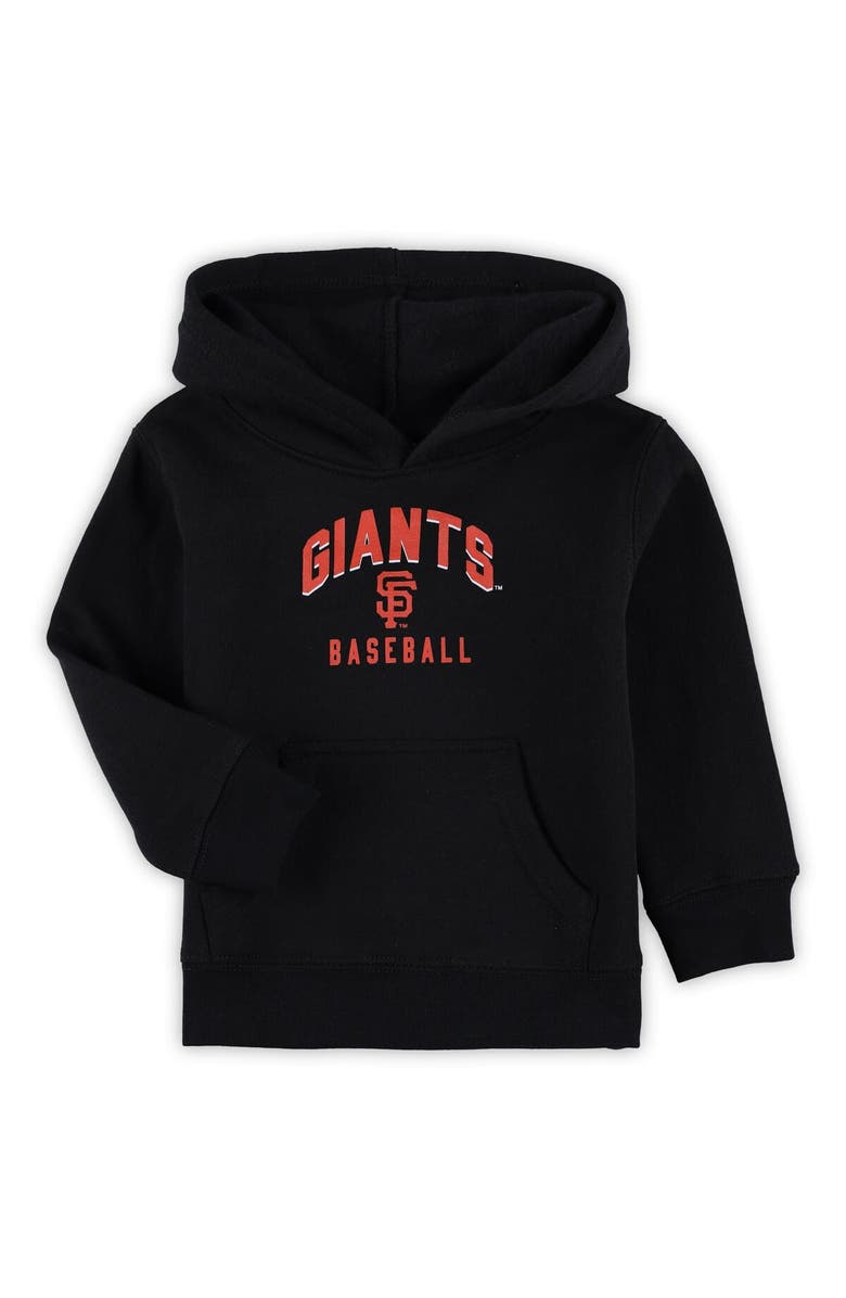 Outerstuff Infant Black/Heather Gray San Francisco Giants Play by Play Pullover Hoodie & Pants Set, Alternate, color, Black