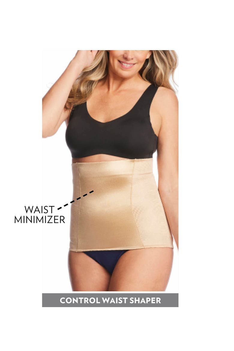 Power Shaper Firm Control Pull On Waist Shaper, Alternate, color, NUDE
