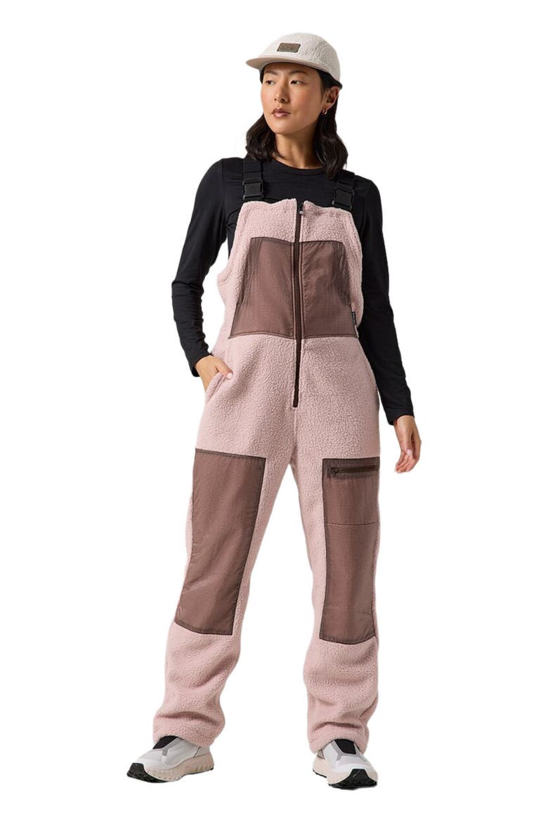 Wander Pile-Fleece Overall - Women's, Main, color, Bark
