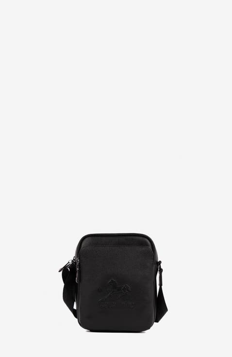 El Cavaleiro 400 Leather Traveler Crossbody Bag
