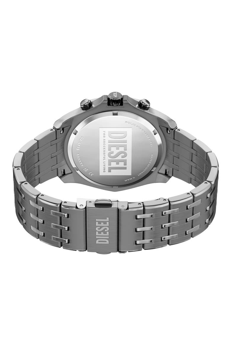 Stinger Chronograph Bracelet Watch, Alternate, color, GUNMETAL