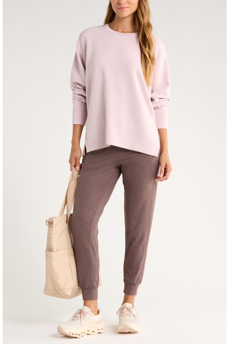 Soft Luxe Tunic, Alternate, color, PURPLE LILAC