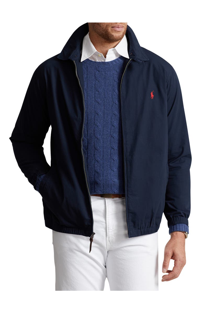 Polo Ralph Lauren Big & Tall Bayport Poplin Jacket, Main, color, 