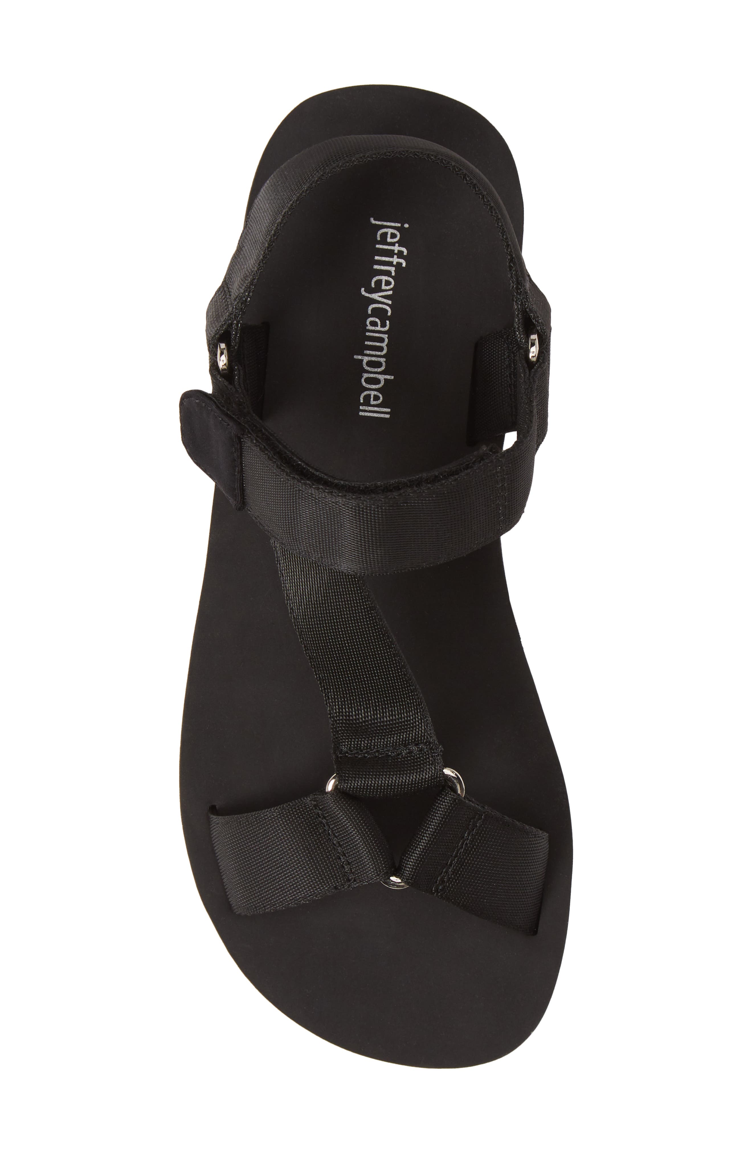 Hang 10 Surf Sandal, Alternate, color, BLACK WHITE COMBO