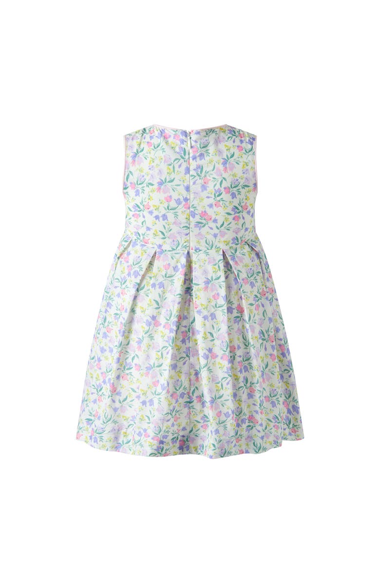 Rachel Riley Tulip Pleated Dress, Alternate, color, Purple