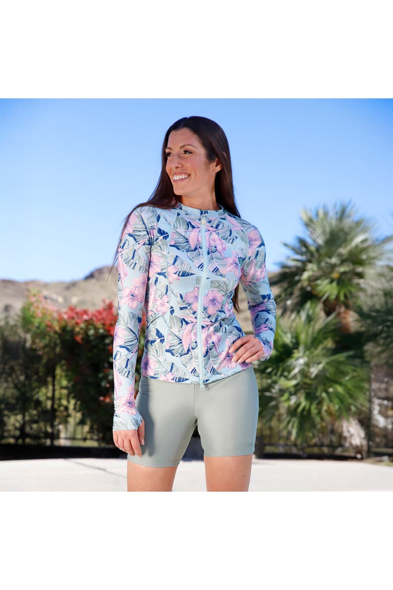 Active Swim Shorts, Alternate, color, Lily Pad