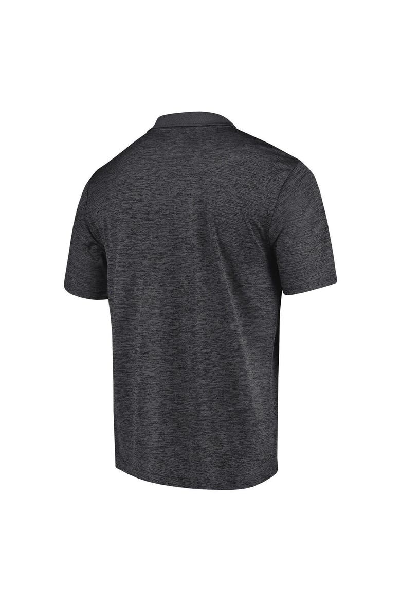 Men's Fanatics Branded Heather Charcoal Oregon Ducks Primary Logo Polo, Alternate, color, Heather Charcoal