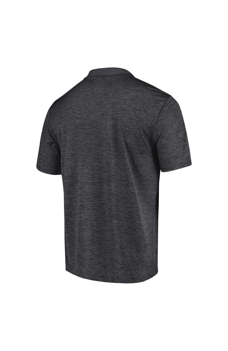 FANATICS Men's Fanatics Branded Heather Charcoal Oregon Ducks Primary Logo Polo, Alternate, color, Heather Charcoal