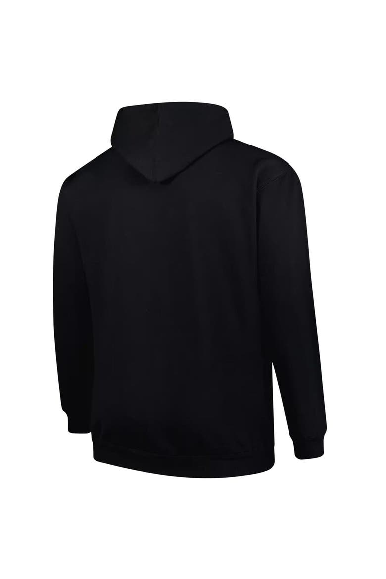 Men's Fanatics Black Pittsburgh Steelers Big & Tall Pop Pullover Hoodie, Alternate, color, Black