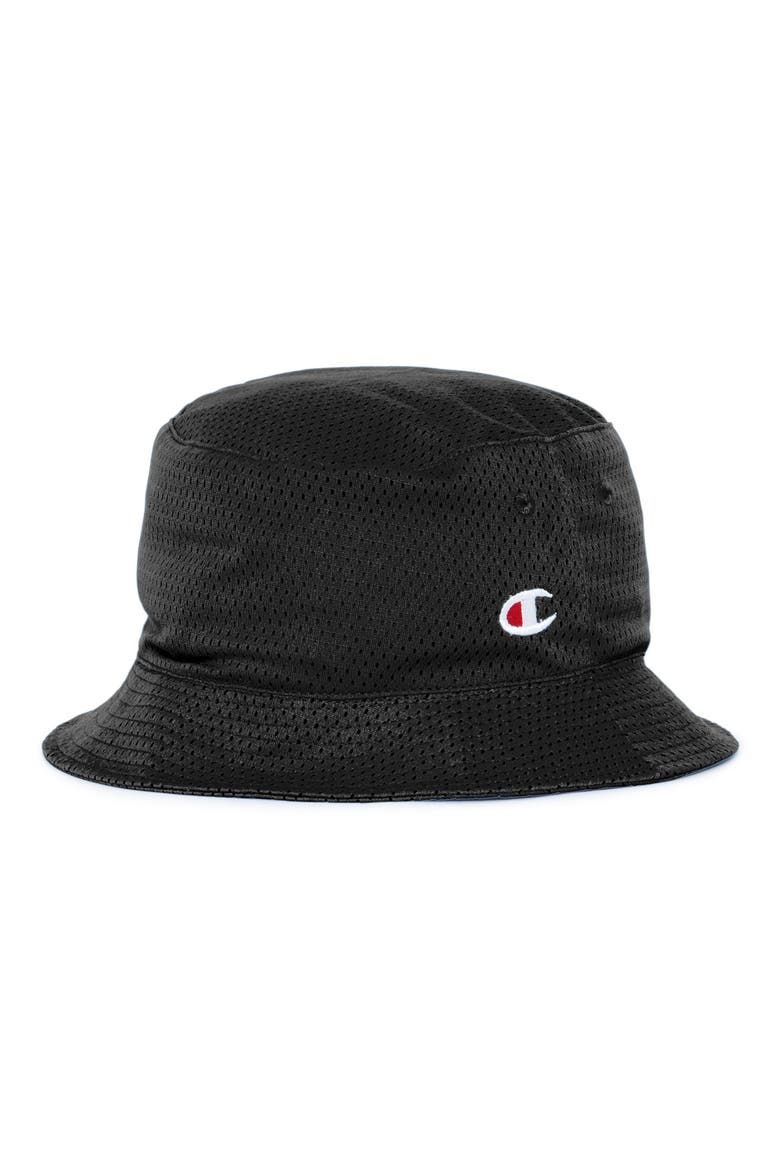 Reversible Mesh Bucket Hat, Main, color, SILVERSTONE/ BLACK