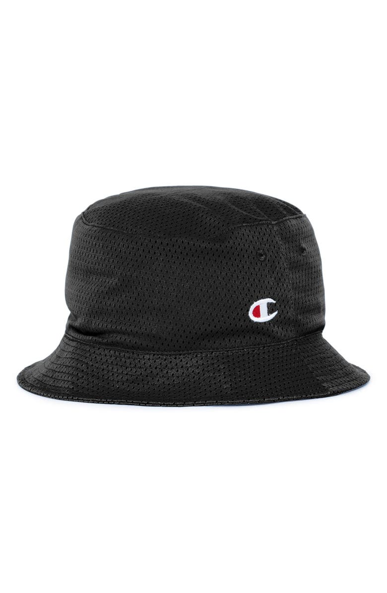 Champion Reversible Mesh Bucket Hat, Main, color, 