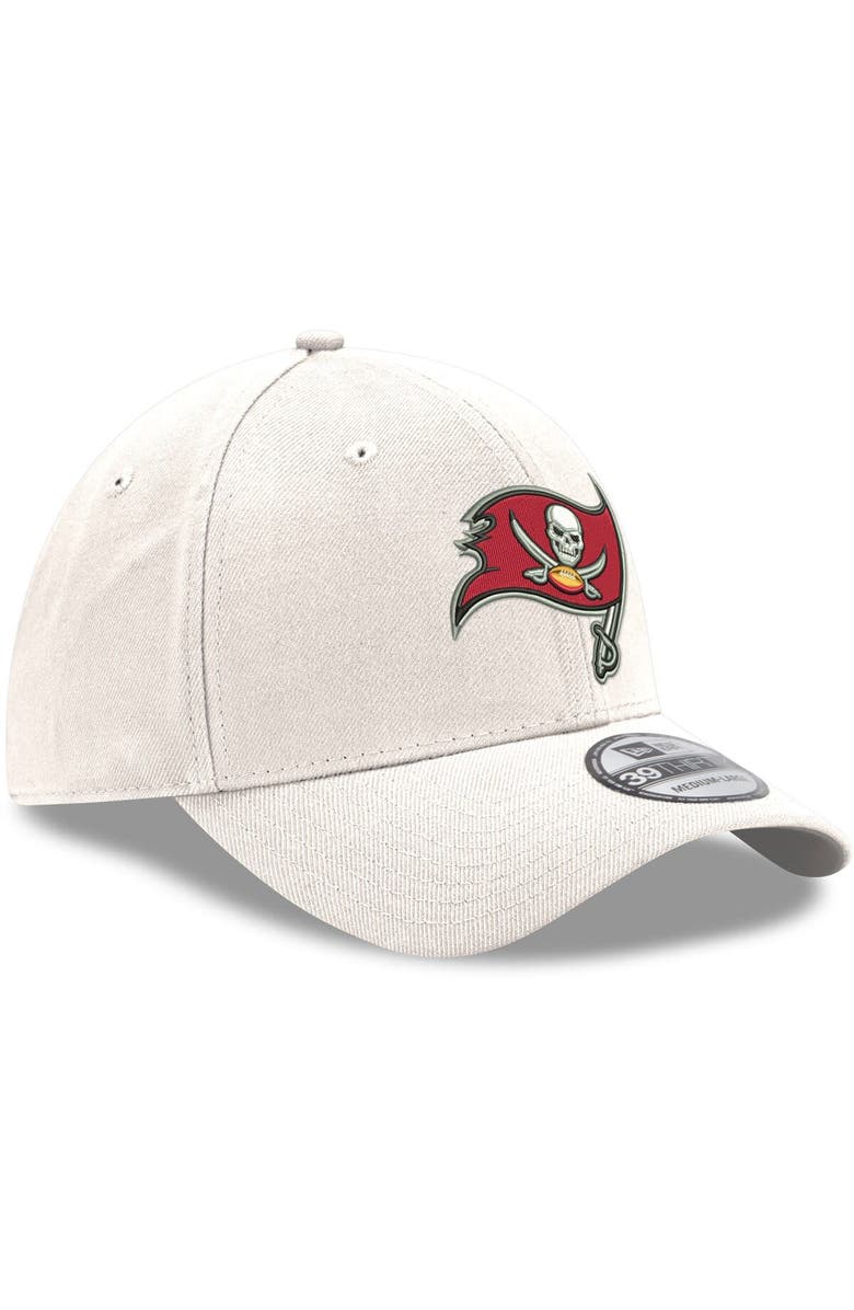 New Era Men's New Era White Tampa Bay Buccaneers Iced II 39THIRTY Flex Hat, Alternate, color, White