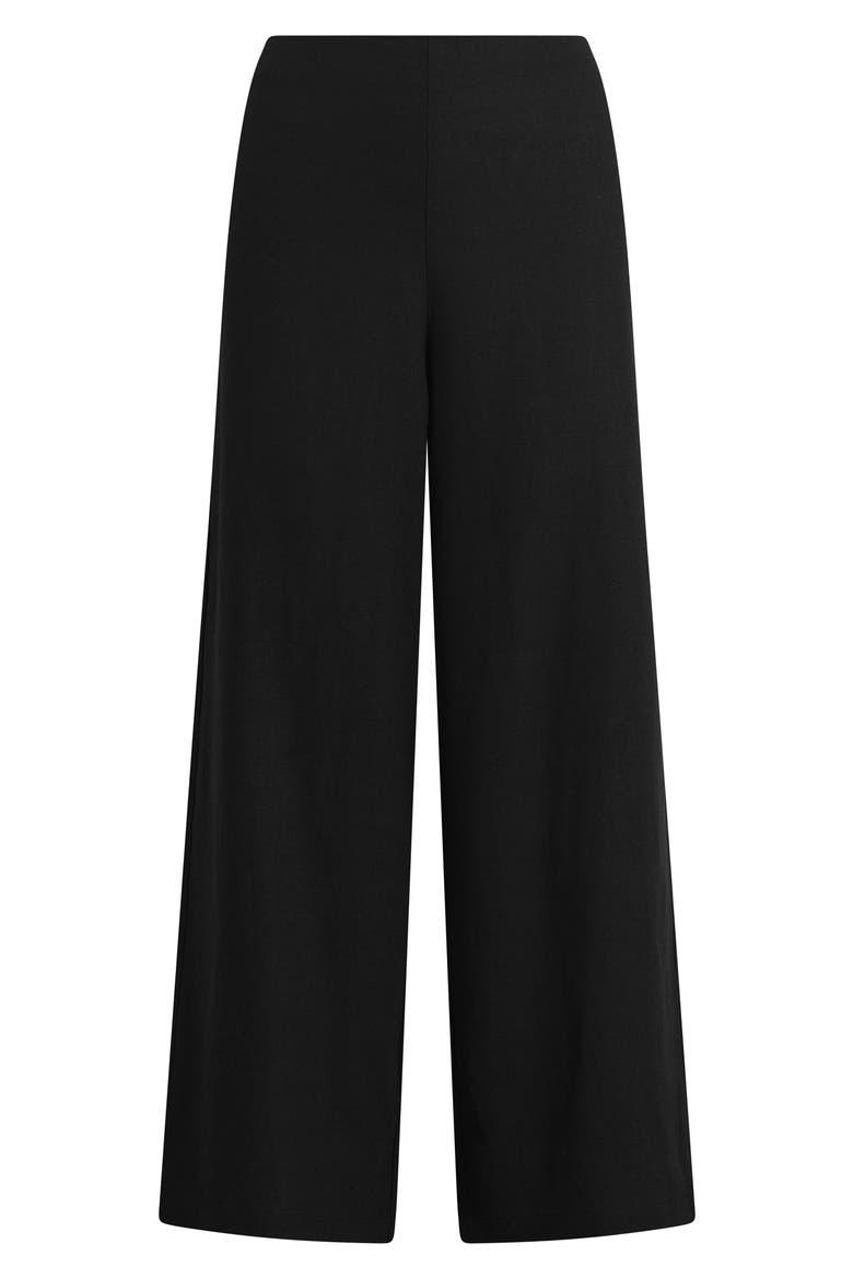 The Mariel Ankle Crop Trousers, Alternate, color, BLACK