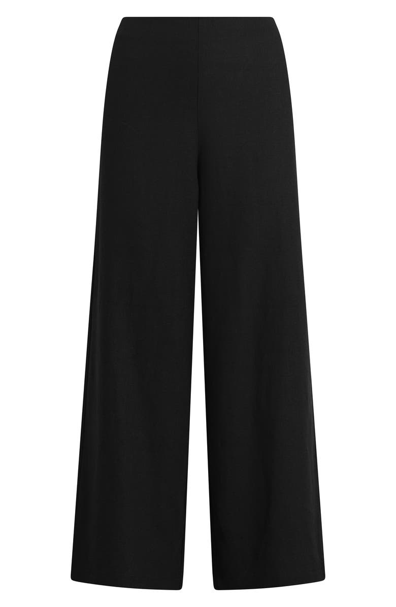Joe's The Mariel Ankle Crop Trousers, Alternate, color, Black