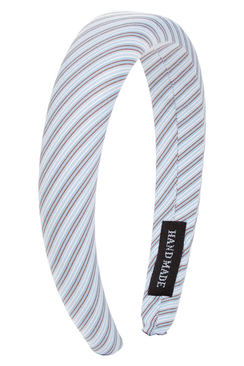 Stripe Headband, Main, color, BLUE MULTI
