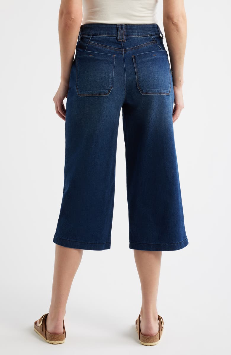 Wit & Wisdom Wyatt Skyrise V-Pocket Wide Leg Jeans, Alternate, color, 