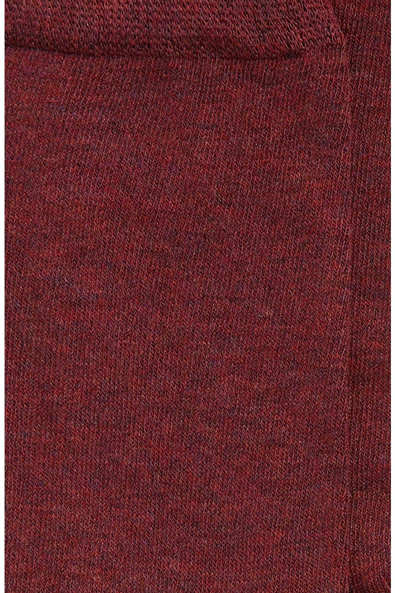 Lightweight Crew Socks, Alternate, color, BURGUNDY HEATHER