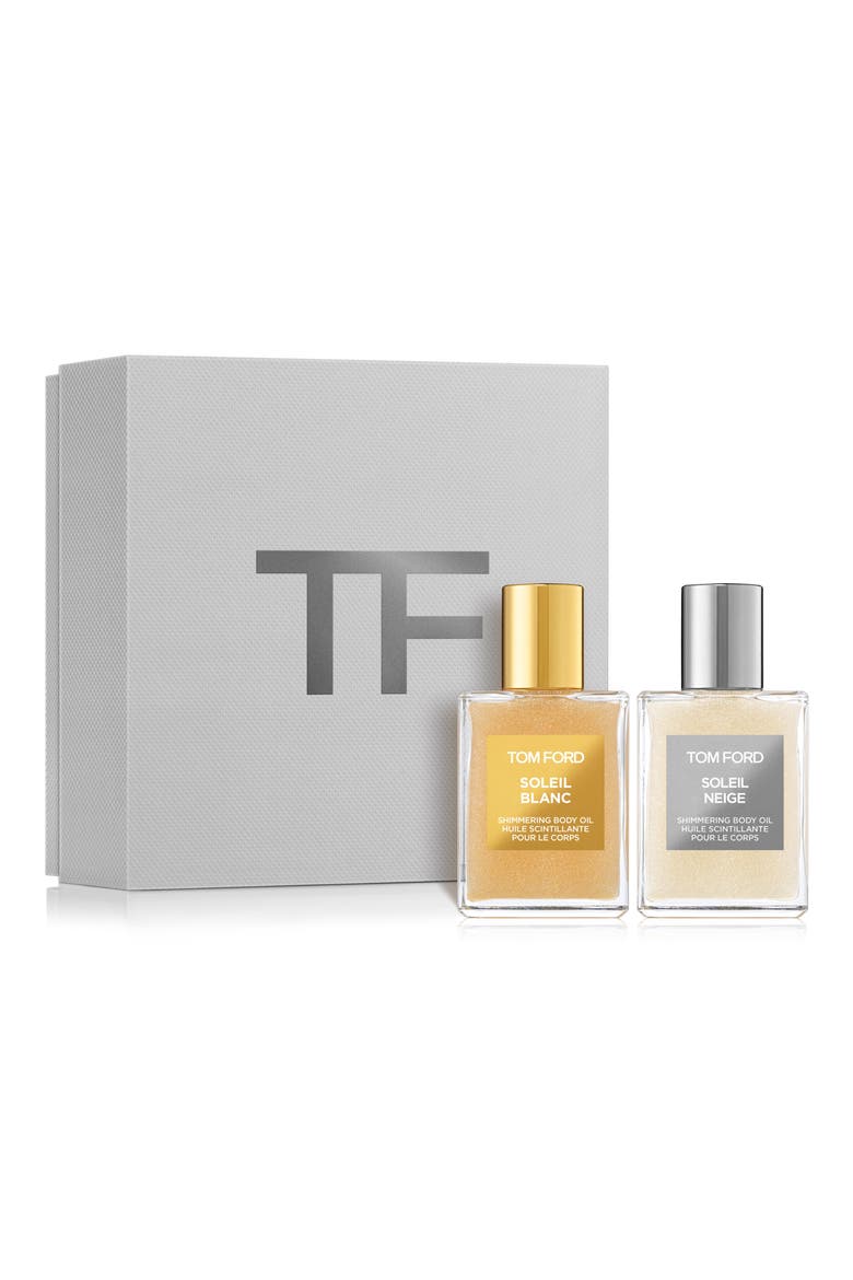 Shimmering Body Oil Set, Main, color, NO COLOR