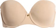 Natori Pure Luxe Strapless Contour Underwire Bra