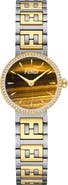 Fendi Forever Fendi Swiss Quartz Diamond Pavé Bracelet Watch, 19mm - 0.02 ctw