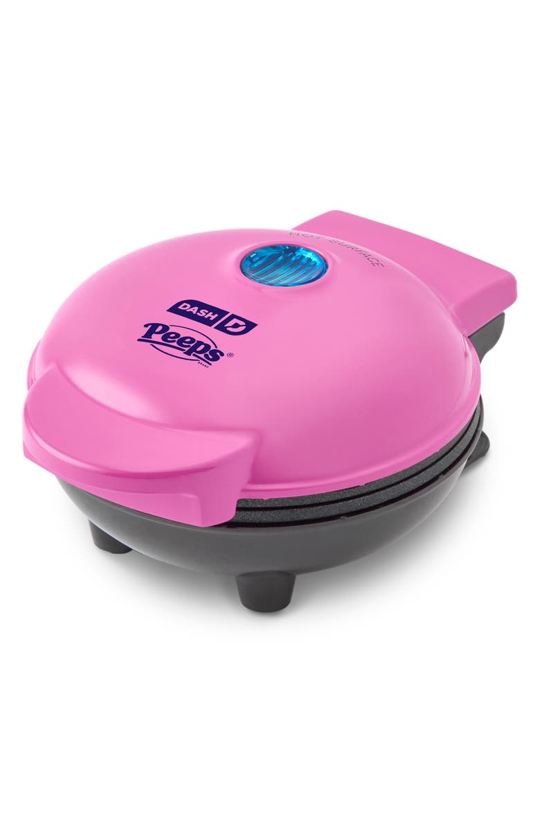 Dash x PEEPS<sup>®</sup> Bunny Mini Waffle Maker, Main, color, Pink
