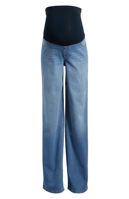 1822 DENIM 1822 DENIM OVER THE BUMP WIDE LEG MATERNITY JEANS