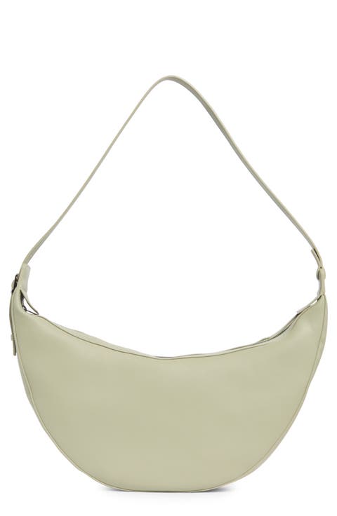 Slouchy Crescent Hobo Bag