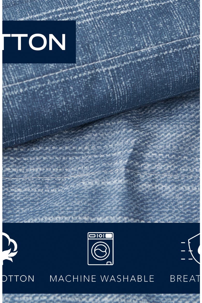 Ridgeport Open Dark Blue Quilt Set, Alternate, color, BLUE