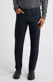 AG Everett Slim Straight Leg Brushed Cotton Twill Pants