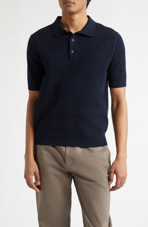 Cotton Mesh Polo