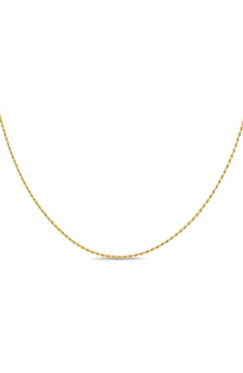 Bony Levy 14K Gold Rope Chain Bracelet, Alternate, color, 14K Yellow Gold