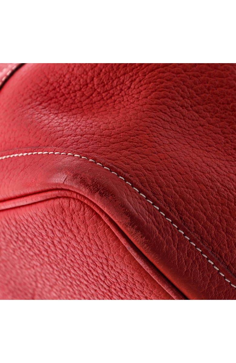 Pre-Owned Hermes Garden Party Tote Leather 36, Alternate, color, Rouge Casaque